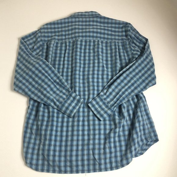 Tommy Bahama Button Up Shirt Mens‎ Large Blue Adult Long Sleeve I38 - Picture 2 of 5